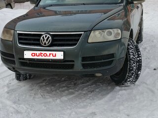 2004 Volkswagen Touareg I, серый, 850000 рублей, вид 2