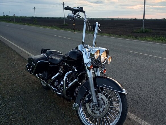 2005 Harley-Davidson Road King, чёрный, 1200000 рублей - вид 7