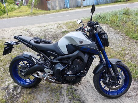 2016 Yamaha MT-09 (FZ-09), синий, 760000 рублей, вид 1