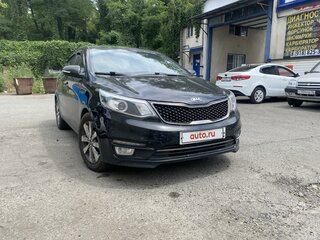 2015 Kia Rio III Рестайлинг, чёрный, 1300000 рублей, вид 4