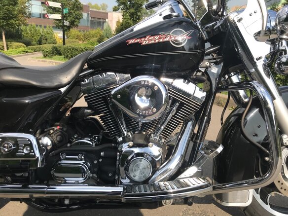 2006 Harley-Davidson Road King, чёрный - вид 7