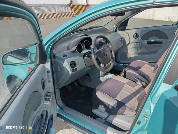 2004 Chevrolet Aveo I, зелёный, 300000 рублей - вид 8