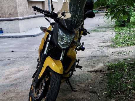 2012 Sym Wolf T2, жёлтый, 199999 рублей, вид 4