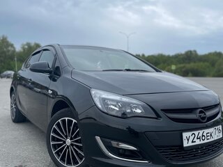2012 Opel Astra J Рестайлинг, чёрный, 650000 рублей, вид 2
