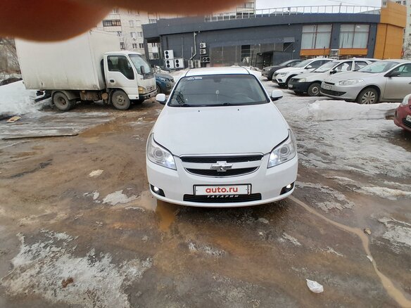 2011 Chevrolet Epica V250 Рестайлинг, белый, 960000 рублей - вид 10