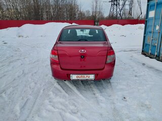 2016 Lada (ВАЗ) Granta I, красный, 405000 рублей, вид 4