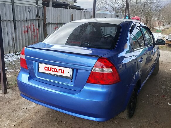 2009 Chevrolet Aveo I Рестайлинг, белый, 300000 рублей - вид 9