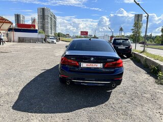 2020 BMW 5 серии 520d xDrive VII (G30/G31/G38), синий, 4700000 рублей, вид 3