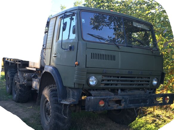 1988 КамАЗ Буровая установка, зелёный, 1500000 рублей