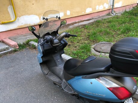 2004 Aprilia Atlantic 125/250, голубой, 150000 рублей, вид 2