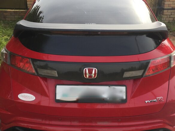 2008 Honda Civic Type R VIII Рестайлинг, красный - вид 8
