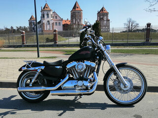 2014 Harley-Davidson Sportster 1200, чёрный, 854088 рублей, вид 1