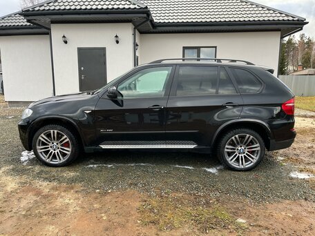 2009 BMW X5 35d II (E70), чёрный, 1850000 рублей, вид 4