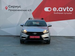 2021 Lada (ВАЗ) Vesta SW I, серебристый, 1060000 рублей, вид 2