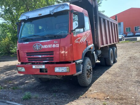 2007 FAW J6 CA3250, красный, 1300000 рублей, вид 5