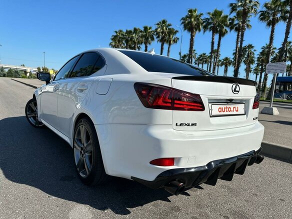 2011 Lexus IS 250 II Рестайлинг 2, белый - вид 6