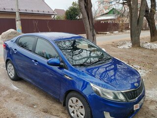 2012 Kia Rio III, синий, 700000 рублей, вид 3