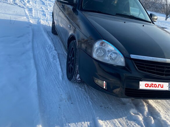 2008 Lada (ВАЗ) Priora I, чёрный, 230000 рублей - вид 2