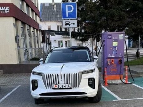 2022 Hongqi E-HS9 120 kWh, белый, 5000000 рублей, вид 4