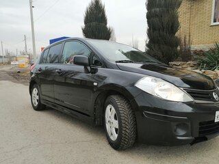 2010 Nissan Tiida I Рестайлинг, чёрный, 500000 рублей, вид 2
