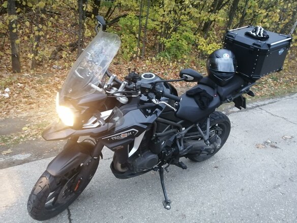 2016 Triumph Tiger Explorer, чёрный, 1280000 рублей
