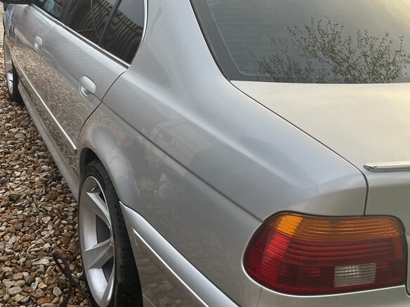 2003 BMW 5 серии 525i IV (E39) Рестайлинг, серебристый - вид 6