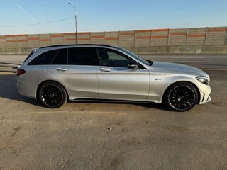 2019 Mercedes-Benz C-Класс AMG 43 AMG IV (W205) Рестайлинг, серебристый, 6700000 рублей, вид 3