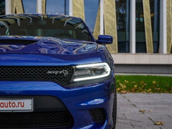 2017 Dodge Charger Hellcat VII (LD) Рестайлинг, синий - вид 5