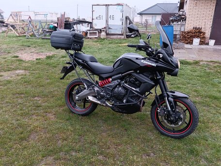 2015 Kawasaki Versys 650, чёрный, 555213 рублей, вид 4