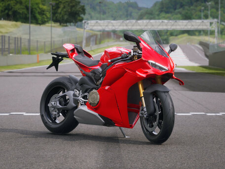 2026 Ducati Panigale V4, красный, 3890000 рублей, вид 1