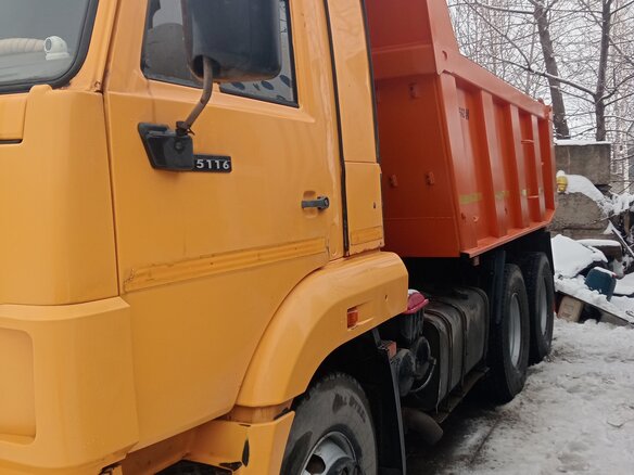 2018 КамАЗ 65115, жёлтый, 3350000 рублей - вид 9