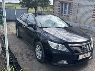 2012 Toyota Camry VII (XV50), чёрный, 1700000 рублей, вид 2