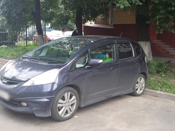 2009 Honda Fit II, фиолетовый - вид 3