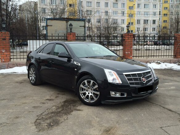 2009 Cadillac CTS II, чёрный - вид 2