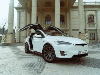 2019 Tesla Model X Long Range Plus I, белый, 6100000 рублей, вид 1