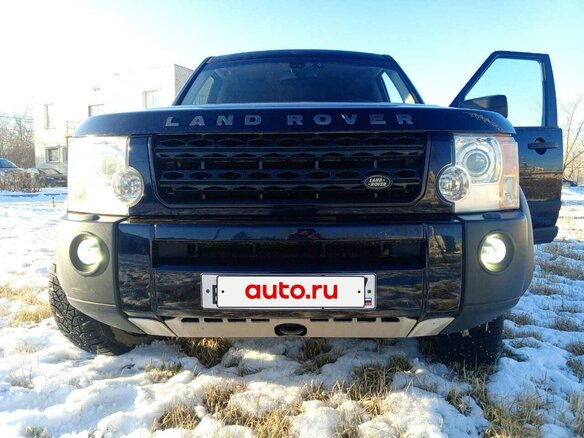2007 Land Rover Discovery III, синий, 1050000 рублей - вид 3