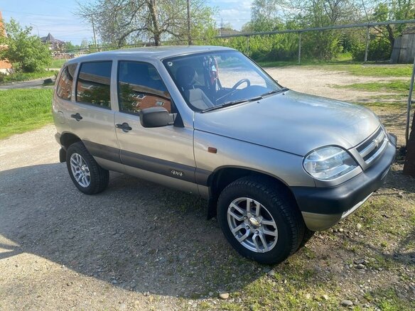 2007 Chevrolet Niva I, серый, 598000 рублей - вид 5