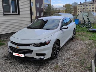 2018 Chevrolet Malibu IX, белый, 1400000 рублей, вид 1