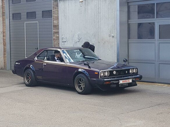 1981 Nissan Skyline GT 5-speed V (C210), фиолетовый, 3200000 рублей - вид 12