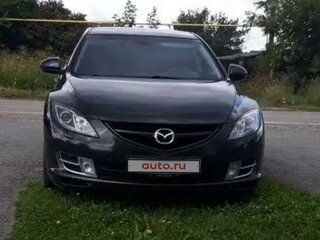 2008 Mazda 6 II (GH), чёрный, 1200000 рублей, вид 1