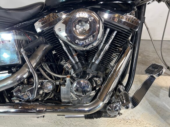 1985 Harley-Davidson Dyna Wide Glide, чёрный, 980000 рублей - вид 20