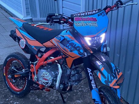 2024 Kayo Evolution YX140EM, оранжевый, 85000 рублей, вид 1