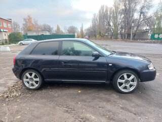 2001 Audi A3 I (8L) Рестайлинг, синий, 420000 рублей, вид 4