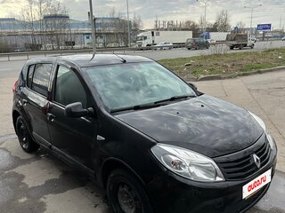 2010 Renault Sandero I, чёрный, 330000 рублей, вид 3