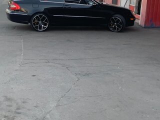 2007 Mercedes-Benz CLK-Класс 350 II (W209) Рестайлинг, чёрный, 1100000 рублей, вид 4