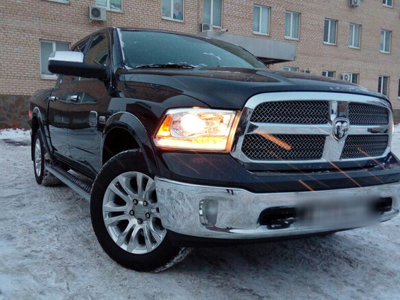 2014 Dodge RAM IV (DS/DJ), серый - вид 3