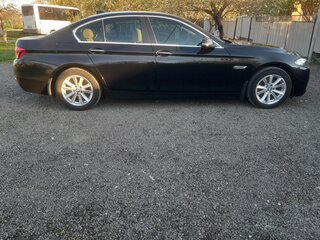 2013 BMW 5 серии 520i VI (F10/F11/F07) Рестайлинг, чёрный, 1600000 рублей, вид 2
