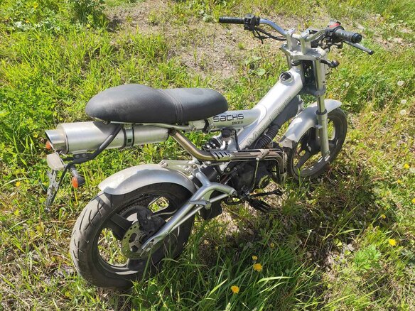 2008 Sachs MadAss, серый, 60000 рублей
