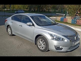 2014 Nissan Teana III (L33), серебристый, 1350000 рублей, вид 1