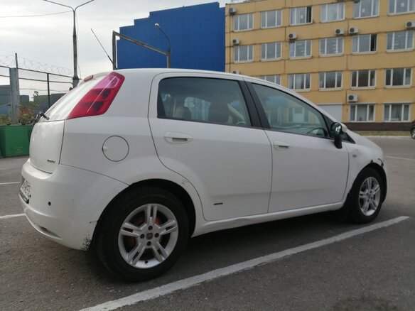 2008 Fiat Punto III Grande Punto, серый - вид 3